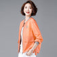 Embroidered Sun Protection Clothing Women's Long-sleeved Spring and Summer Light and Breathable Short Coat All-match Loose Anti-snoring Clothing Top