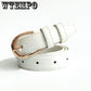Fashion leather belts for women stitching up thin belt woman Pin buckle strap female High quality