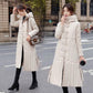 Add Fertilizer To Increase Down Padded Jacket Women's New Style Winter Long Over-the-knee Plus Size Padded Jacket