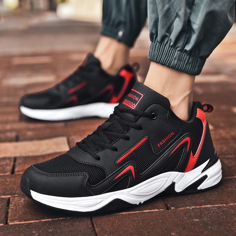 Spring Increased Shoes Inside Men Outdoor Shoes Sports Shoes Men Basketball Shoes Non-slip Wear Comfortable Shoes Men's Casual Shoes