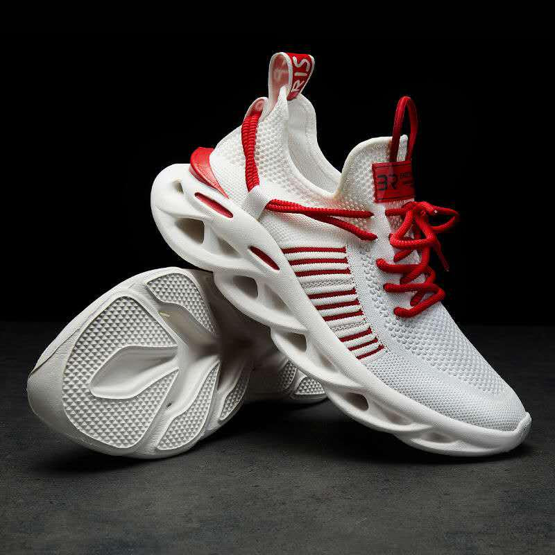 Summer Breathable Blade Net Shoes Men's Light Running Shoes Casual Running Shoes Men's Mesh Shoes
