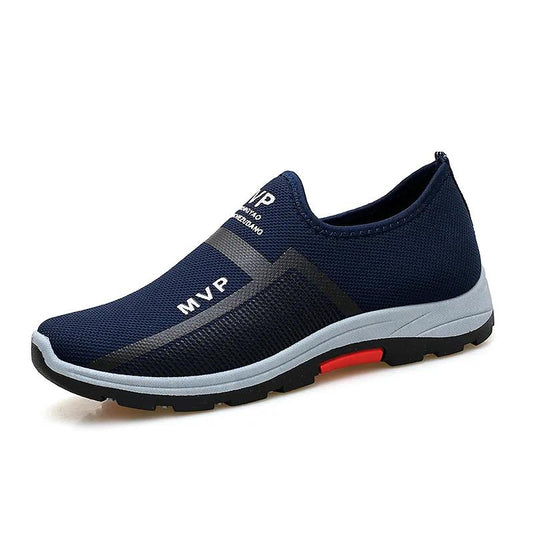 Canvas Fly Woven Breathable Canvas Casual Men's Shoes Comfortable and Versatile Lightweight Men's Shoes
