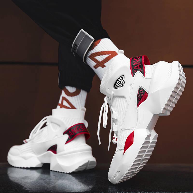 Light walking sneakers Daddy shoes Sneakers Men's Shoes Casual Breathable Jogging sneakers