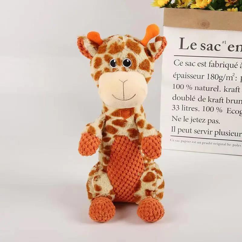 Pet Toy Deer Duck Frog Cute Bite Resistant BB Toy Toy Dog Molar Puppies Medium and Large Dog Supplies Play Fun Chewing Toy Dog Cats Grind Teeth Toy