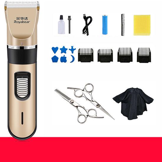 Rechargeable Low-noise Hair Clipper Remover Cutter Grooming Hair Trimmer Electrical Hair Cut Machine