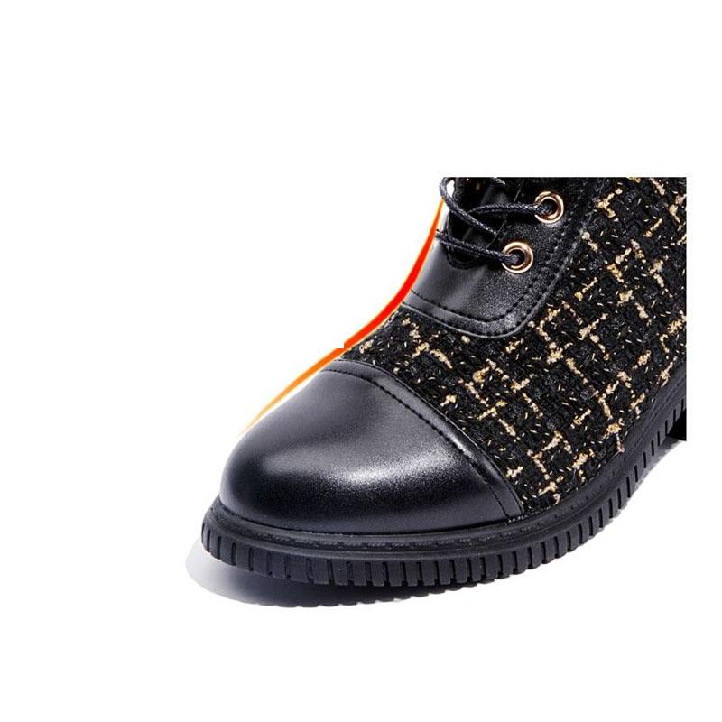 Women's Boots Martin Boots Women's Spring and Autumn Single Boots Thick High-heeled Boots All-match Women's Boots