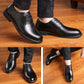 Men's Business Casual Leather Shoes Non-slip British Men's Shoes Breathable Work Men's Work Shoes
