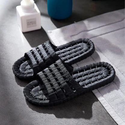 Spring and Summer Men's and Women's Slippers Indoor Non-slip Plastic Soft-soled Slippers