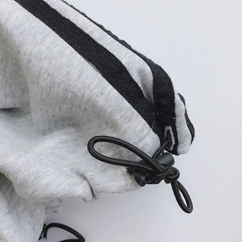 Extra Large Size Sports Pants Women's Spring and Autumn Loose and Thin Waisted Harem Pants Guard Pants Casual Pants Trend