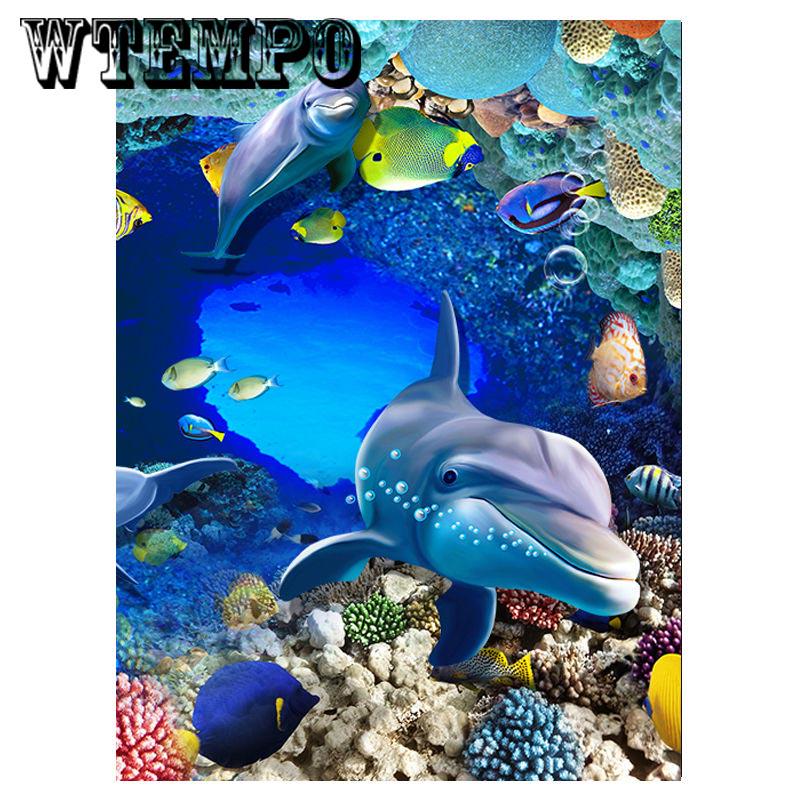 3D Cartoon Ocean World Shark Non-Slip Mat Rugs Living Room Bedroom Carpet Children Room