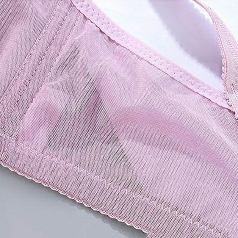 Large Size Ultra-thin Tube Top Style Sponge Full Cup Without Steel Ring Breathable Light and Thin Mold Cup Anti-glare Bra