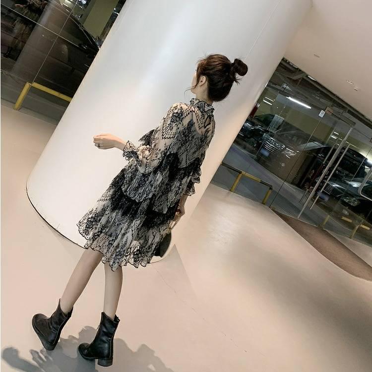 Women Mini Dess Elegant Mesh Long Sleeve Slim Stretch Ladies Dresses Party Clubwear Streetwear