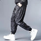Elastic Large Size Breathable Casual Camouflage Sports Pants Men's Loose Extra Large Size Working Pants Black Camouflage Military Trousers