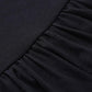 Black Pleated Ruffle Mini Skirt - Gothic High Waist Short Layered Skirt - Goth Clothing - Alt Clothing