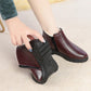 Cotton Shoes Women's Winter Boots Soft-soled Shoes Plus Velvet Non-slip Leather Shoes for The Elderly Snow Boots Mother Boots