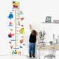 Wallpaper children room decoration self-adhesive bedroom measurement height wall stickers removable