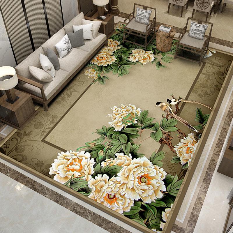 Chinese Carpet Bedroom Floor Mats Door Mats Living Room Study Coffee Table Floor Mats Household Carpets Large Area Full of Large Carpets