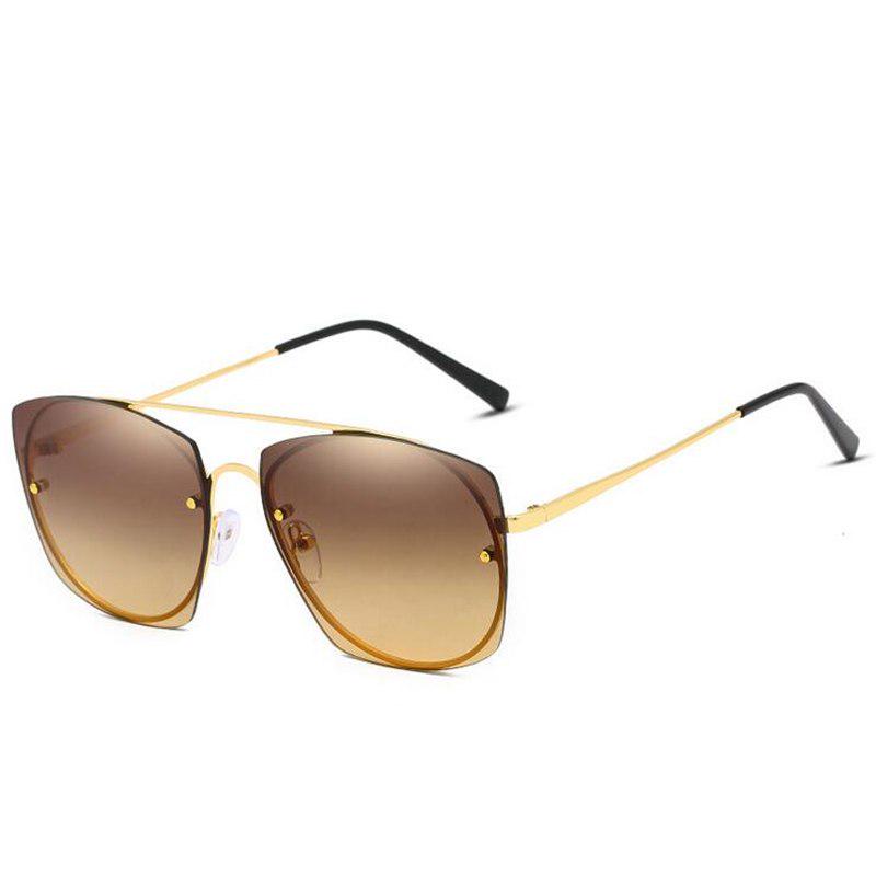 WTEMPO , Brand Designer Women's Sunglasses Fashion Anti-UV Square Sun Glasses For Women 2019 Retro O