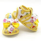 Baby's Shoes Summer Newborn Baby Girls Walkers Bow-knot Printed Princess Breathable Anti-slip Shoes