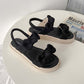Outer Wear Sandals Female Summer Flat Bottom Fashion Student Fairy Style with Skirt