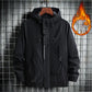 Fleece Men's Jacket Autumn and Winter Men's Tooling Jacket Jacket Thickening Casual Men's Jacket