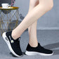 Non-slip Wear-resistant Running Shoes Women's Spring and Summer Sports Shoes  Slip-on Mesh Shoes