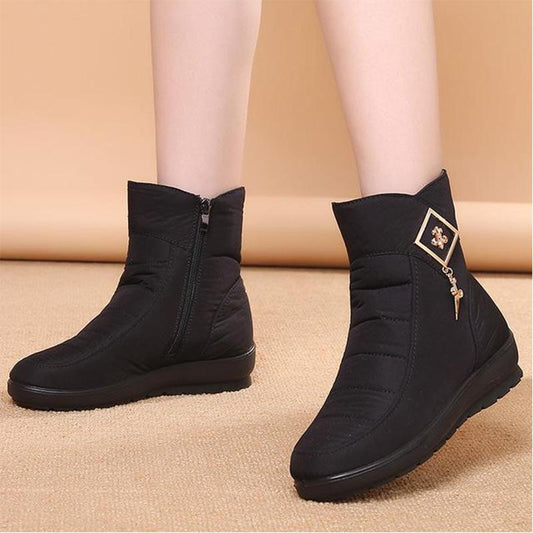 Snow Boots Women Winter Warm Ankle Boots for Women Thick Fur Cotton Shoes Ladies Footwear Outdoor