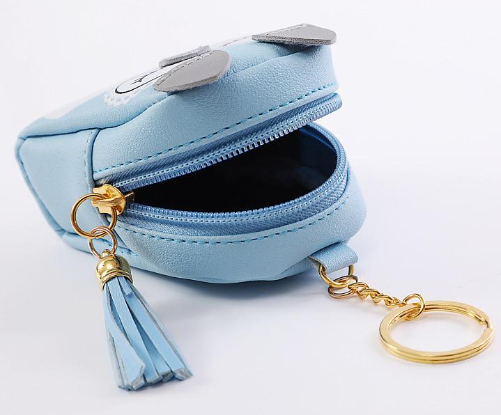 Owl Coin Purses Women Wallets Small Cute Cartoon Kawaii Card Holder Key Money Bags for Girls Ladies