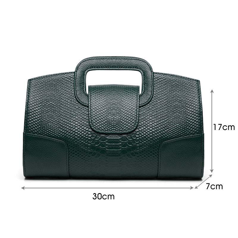 Genuine Leather Handbags Women's Fashion All-match Messenger Shoulder Bags Handbags Large Capacity