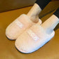 Autumn and Winter Cotton Slippers for Men and Women Home Warm Non-slip Slippers