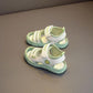Children's Light Shoes In Summer Soft Sole Cartoon Daisy Beach Cool Shoes Kids' Anti-slip Flat Casual Sandals