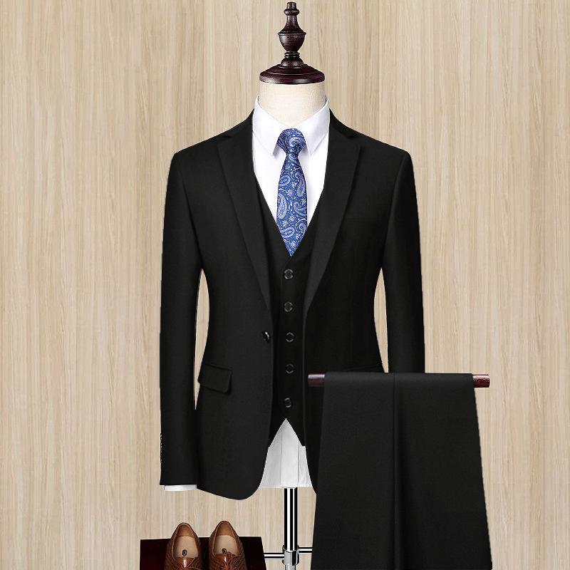 Men's Suit Suit Men's Business Dress Wedding Clothing Plus Size Men's Clothing Suit