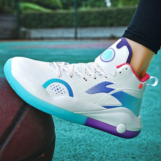 Basketball Shoes Friction Sound Men's Shoes Sneakers Marshmallow Sports Shoes Breathable Running Shoes