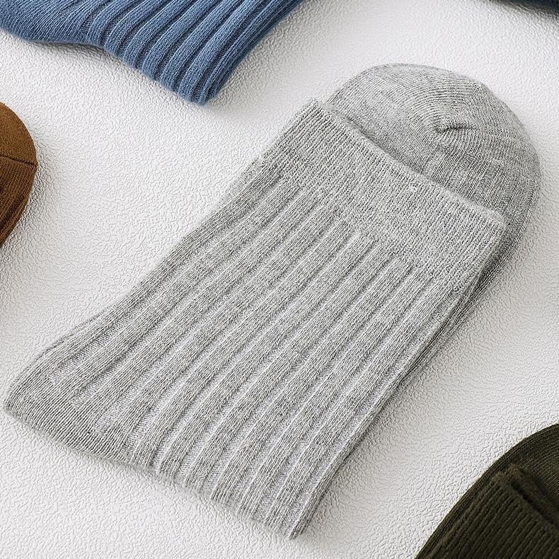 Cotton Socks Men's Medium Socks Deodorization and Sweat Absorption Spring and Autumn Period Cotton Men's Socks Thin Men's Stockings Sports Socks