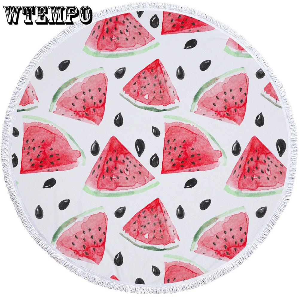 WTEMPO Polyester Beach Towel Tapestry Picnic Mat Beach Blanket for Outdoor Hiking Travel Camping Mat