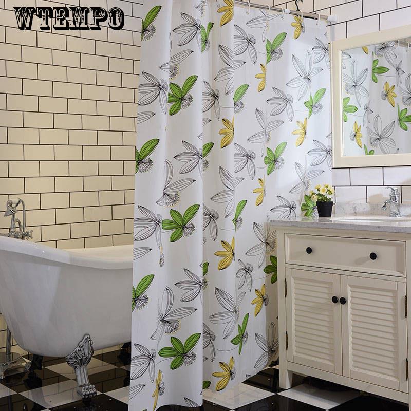 Shower Curtain Bath Rug Set Toilet Cover Bath Mat Set Bathroom Accessories Curtains