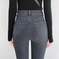 Plus Size Elastic Jeans Women's Skinny High Waist Slim Denim Trousers Spring and Summer Hip Lift Pencil Denim Pants