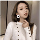 KK Women Sweaters Pullovers Wool Cashmere Sweater Women Pullovers Pull Femme Half Turtleneck