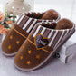 Winter Large-size Thick-soled Cotton Slippers Home Non-slip Indoor Cotton Slippers Women's Warm Thick Cotton Mop