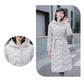 Slim-fit Down Padded Jacket Down Jacket Women Mid-length Padded Jacket Women Korean Winter Hooded Padded Padded Jacket