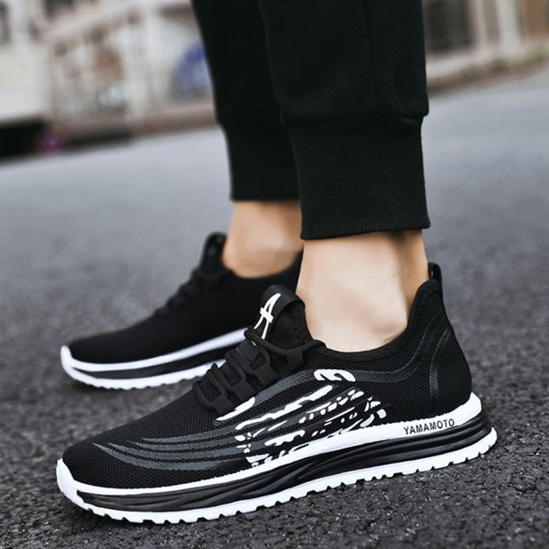 Men's Shoes Spring and Autumn Shoes Men's Casual Sports Running Light and Breathable All-match Autumn Trend Shoes