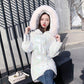 Glossy Cotton Clothes Women's Bread Clothes Female Students Korean Version of Loose Cotton-padded Coat In The Long Thick Padded Jacket Coat