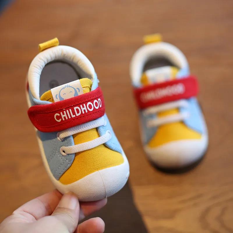 Spring and Autumn Baby Toddler Shoes Soft Sole Indoor Shoes Boys and Girls Baby Children's Shoes
