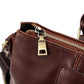 Business briefcase men brown large capacity retro anti-theft handbag shoulder bags computer bag