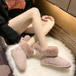 Rabbit Ears Snow Boots Women Winter Plus Velvet Thick Wild Korean Version of Short Tube Cotton Shoes Warm Shoes Women