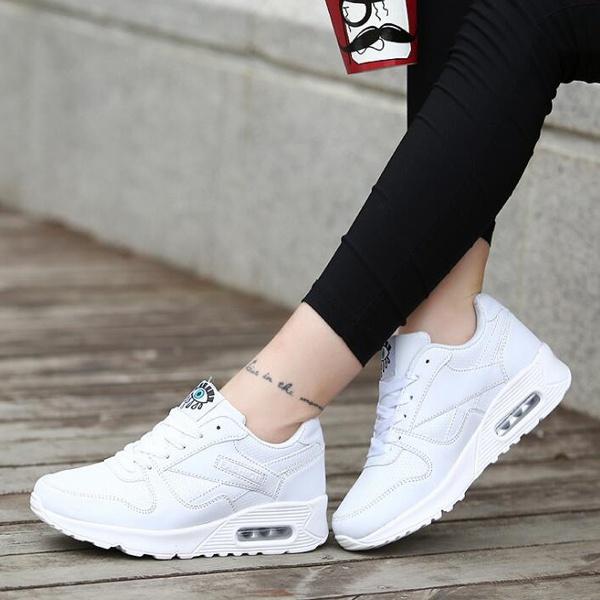 Runners Casual Shoes Women Breathable Mesh Cushion Flat Sneakers Outdoor Sport Fashion Trainers Shoes