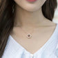 Roman Numerals Necklace Titanium Steel Clavicle Chain Ring Pendant Necklace Chokers for Girls Ersonalized Ornaments Jewelry