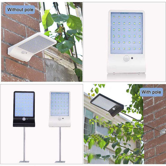 36 leds Solar Light  Adjustable With Controller Three Modes Waterproof Lamp Light For Outdoor Garden