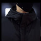 Winter Mid-length Padded Jacket Men's Thick Plus Size Down Padded Jacket Korean Style Loose Hooded Padded Jacket Men's Trend