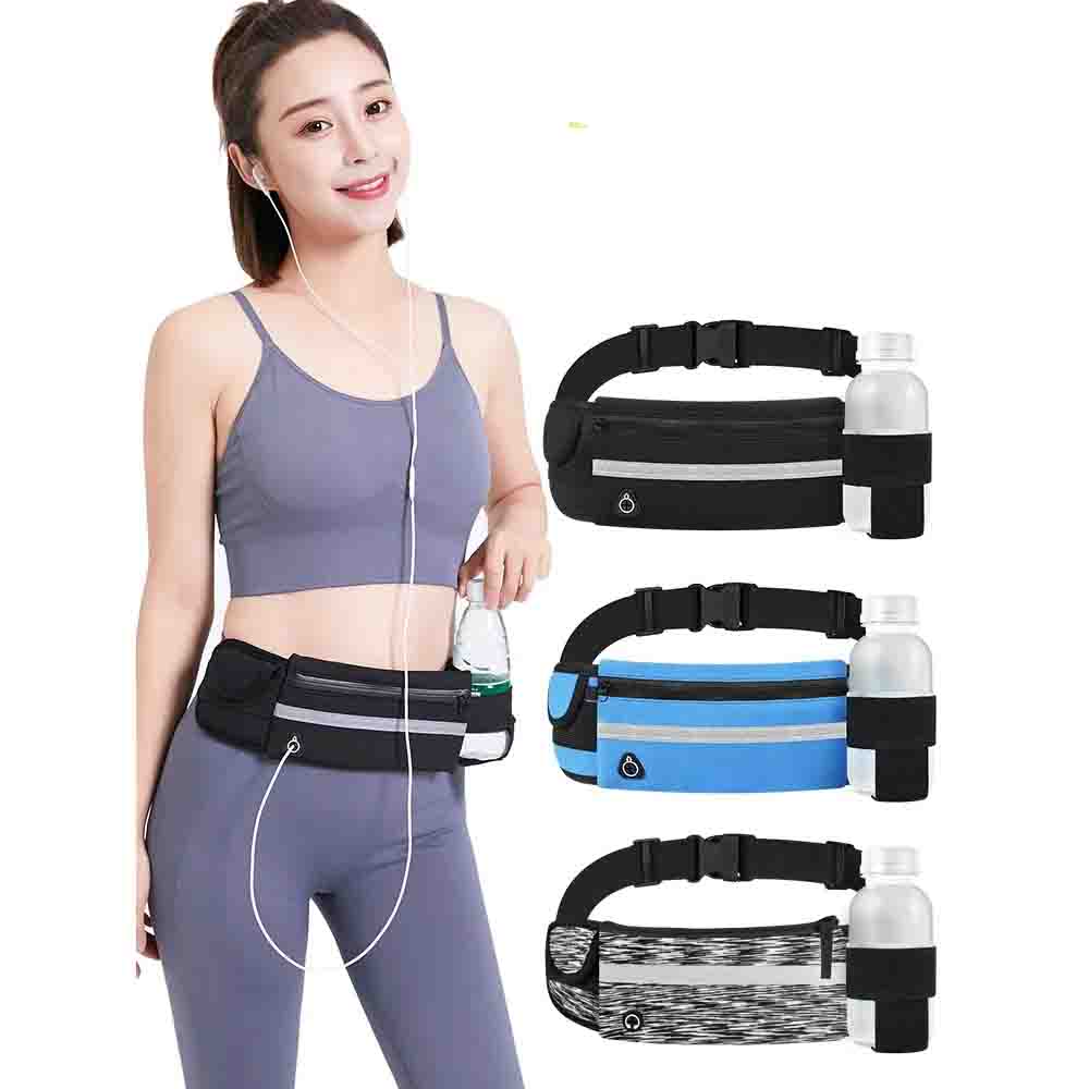 Outdoor Waterproof Sport Water Bottles Waist Bag Waterproof Running Bag Phone Pack Belt Bags